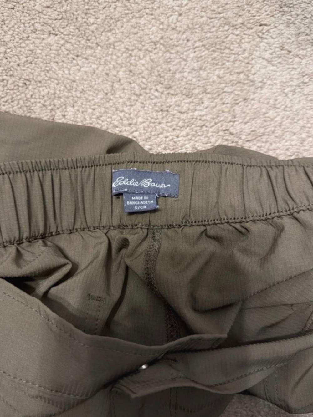 Boy khaki shorts